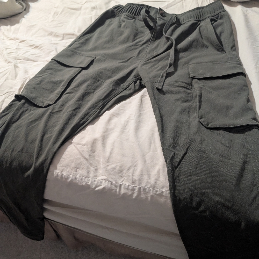 Olivers Green Cargo Pants for Men
